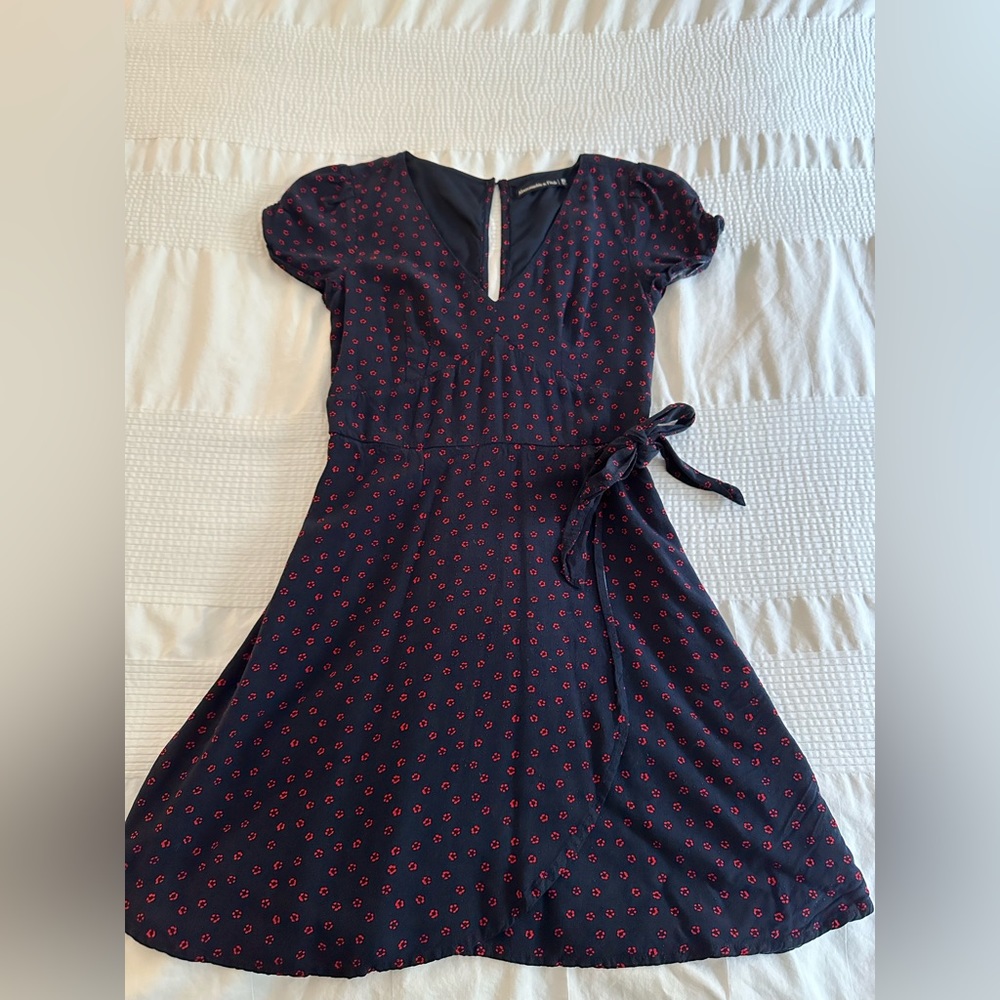 Floral Abercrombie cotton dress XS